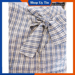 [Hàng Cao Cấp] -  ĐẦM XÒE CARO SIÊU XINH