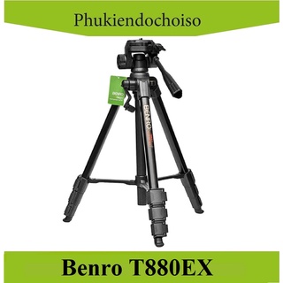 Mua Chân máy ảnh Benro t880 EX ( Chính hãng ) + Kẹp điện thoại