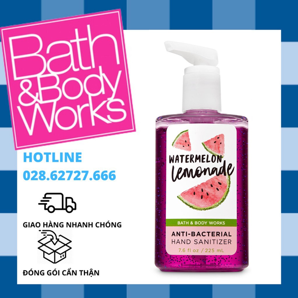 Gel Rửa Tay Khô BATH & BODY WORKS - Watermelon Lemonade (225ml)