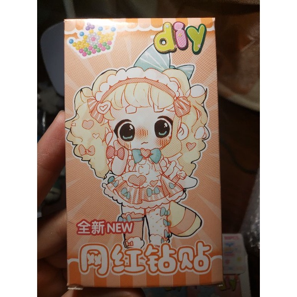 Bộ 30 Hộp Sticker Đính Đá Supper Cute  Đủ Dụng Cụ