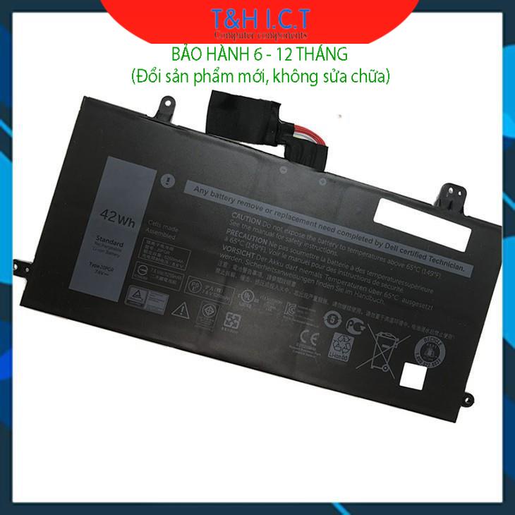 Pin laptop Dell Latitude 12 5285 5290 7390 – 5285 42WH (ZIN) – 4 CELL -BH6-12T