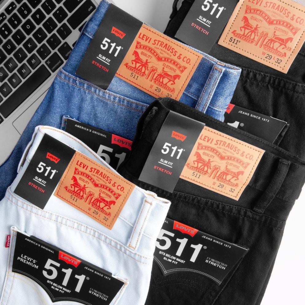 Quần Jean Nam Levis 511 Made in Cambodia đẹp