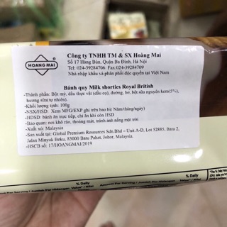 BÁNH QUY 🍪 SỮA