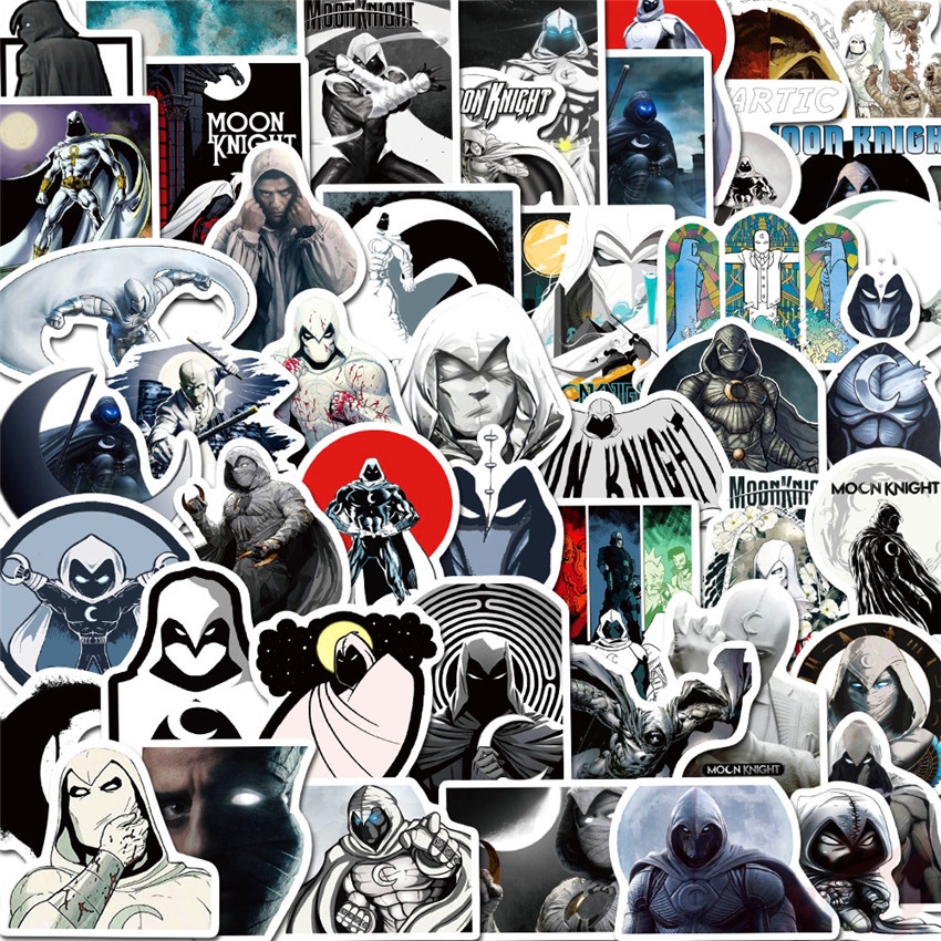 ❉ Moon Knight Series 02 Marc Spector Stickers ❉ 50Pcs/Set Waterproof DIY Fashion Decals Doodle Stickers