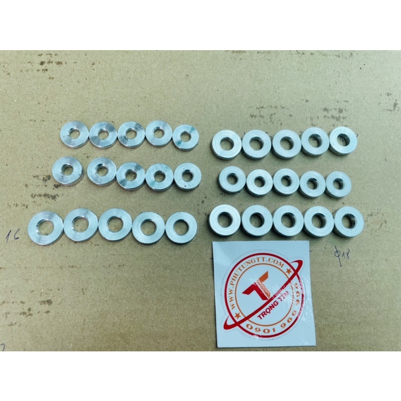 Long đền căn heo căn dĩa thắng CNC dày 3mm, 4mm, 5mm