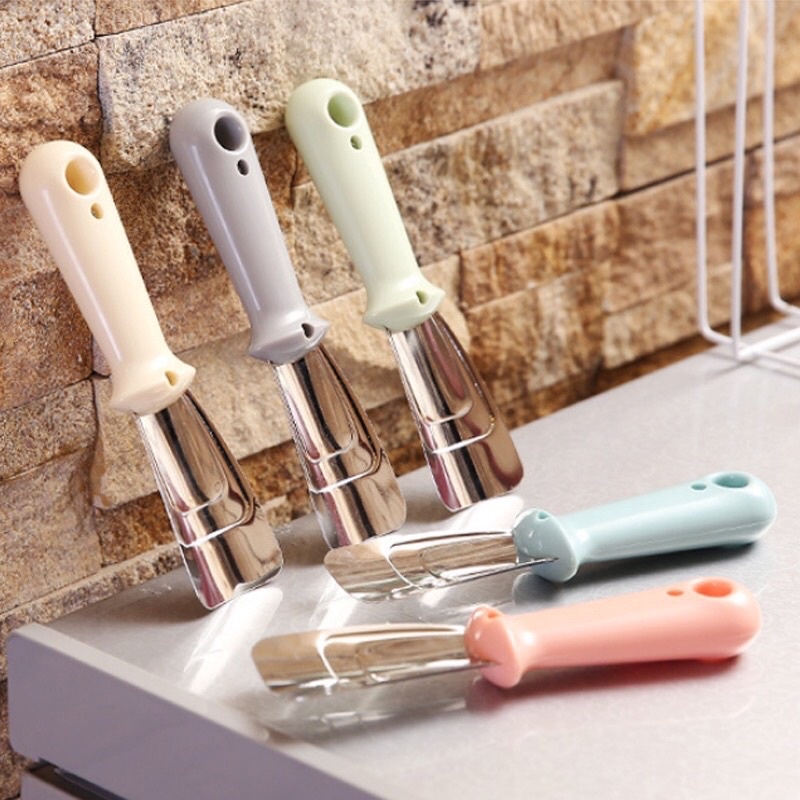 Dụng Cụ Cào Đá Tủ Lạnh Bằng Thép Không Gỉ - Dụng cụ làm rã đông tủ lạnh bằng inox cán nhựa tiện dụng