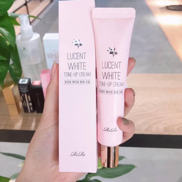 KEM DƯỠNG TRẮNG DA LUCENT WHITE TONE- UP CREAM 40ml( Có Sẵn)