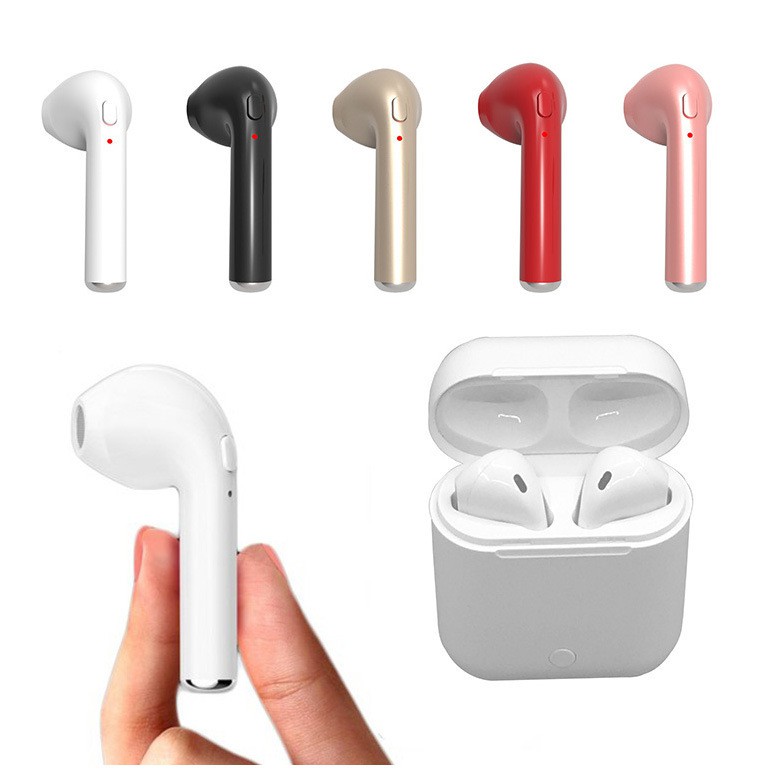 Tai Nghe Bluetooth Không Dây I7S Tws Có Mic Cho Iphone Android