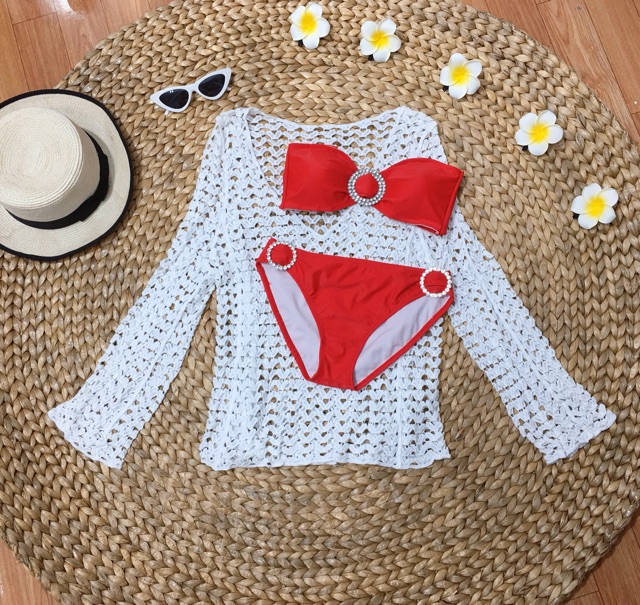 Bikini Đồ Bơi 2 Mảnh Khoen Đính Đá Cao Cấp GK0225 (Ảnh Thật) | BigBuy360 - bigbuy360.vn