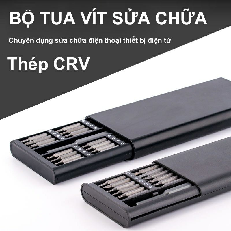 Bộ Tovit đa năng từ tính sửa chữa đồ điện tử, gia dụng 25 chi tiết