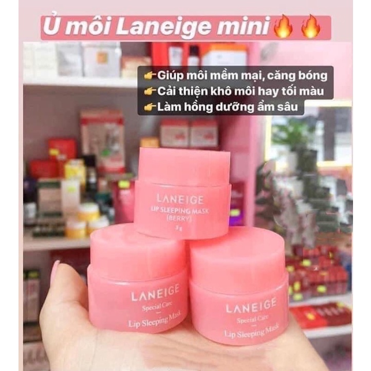 Ủ môi - Dưỡng Môi Hồng