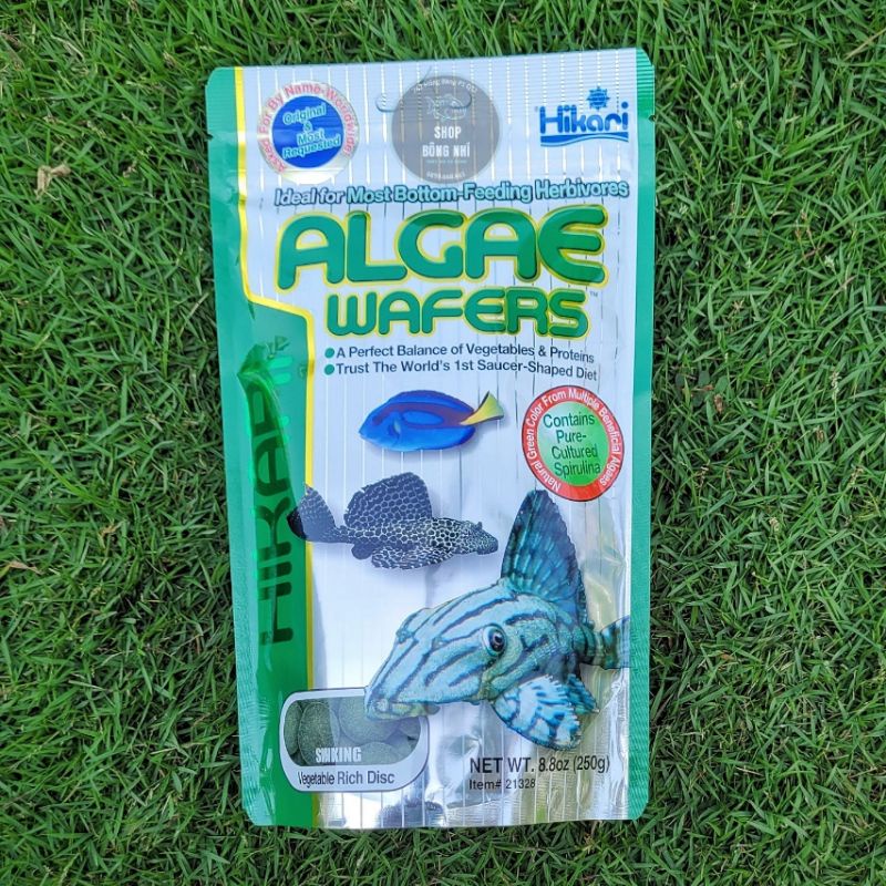 Thức ăn Pleco Hikari ALGAE WAFERS | Cám Pleco | Cám Cá Chuột