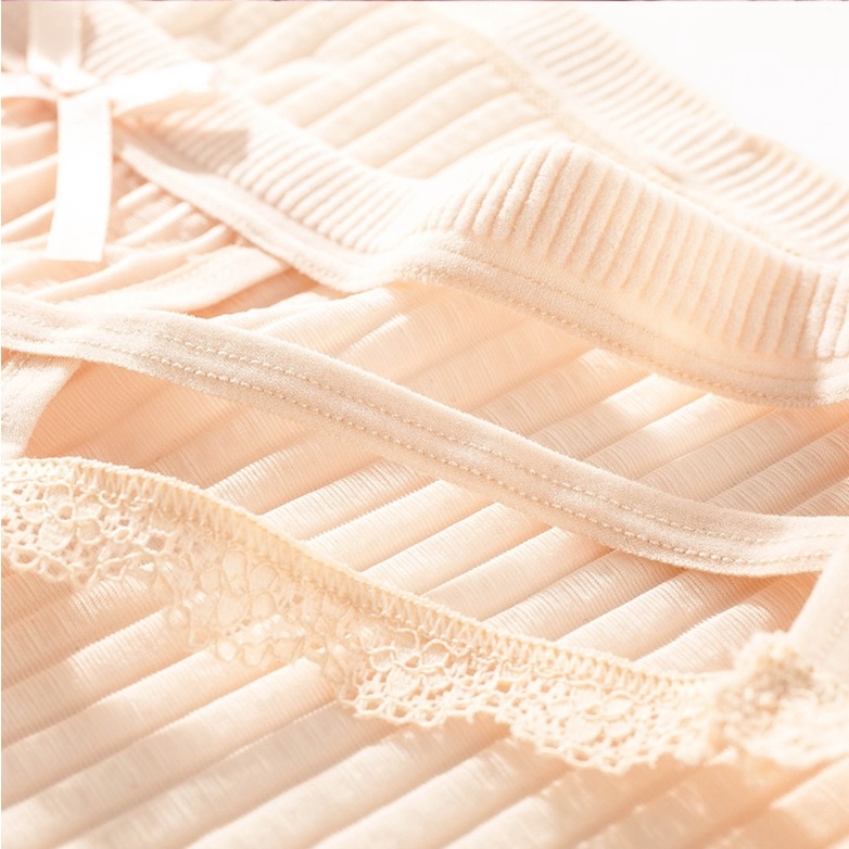 Quần lót nữ cotton thun gân gợi cảm, trẻ trung, thoải mái, thoát mát (MS 03070) Anna Shop