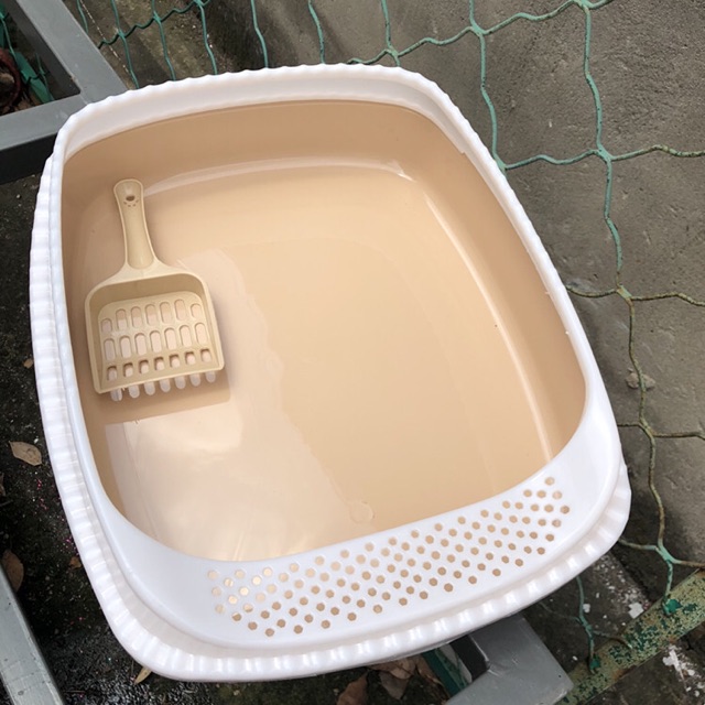 Khay vệ sinh thành cao kèm xẻng xúc