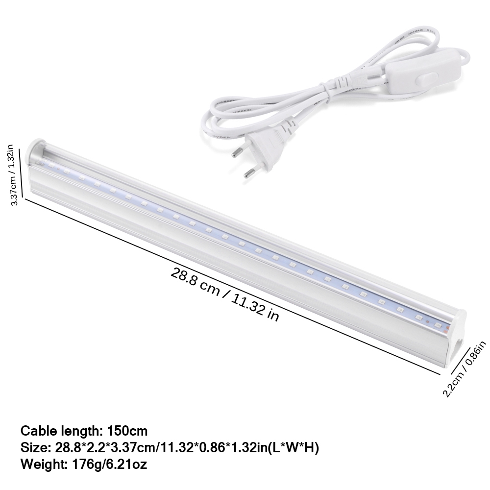 Đèn Led Uv Diệt Khuẩn 6w Chuyên Dụng Cho Tủ Quần Áo