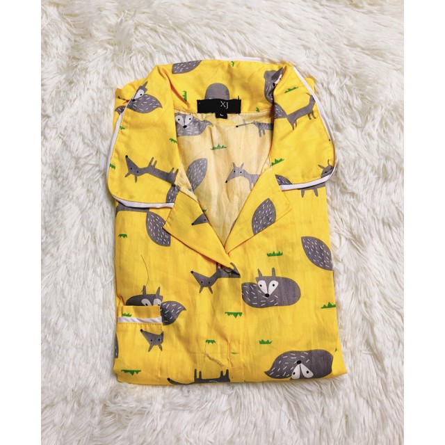Bộ đồ ngủ Pijama siêu kute ( Nam - Nữ )  ཾ