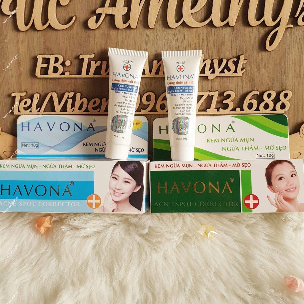 COMBO 3 HỘP KEM NGỪA MỤN THÂM DỊ ỨNG HAVONA (NEW) | BigBuy360 - bigbuy360.vn