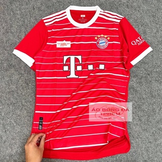 BAYERN mùa 22/23 - Áo Bóng Đá bản PLAYER hàng Thái - BAYE Đỏ 22/23 bản IN