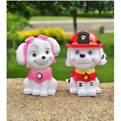 Ống tiết kiệm đội Chó cứu hộ Paw Patrol - quà tặng đồ chơi cho bé trang trí phòng và tiết kiệm