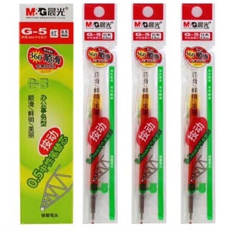 Ngòi Bút M&G 0.5 mm Viết Tiếng Trung Tiếng Nhật Tiếng Hàn Cực Thích