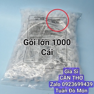 Combo x 1000 đầu chụp cos nối dây điện ce2x 4mm