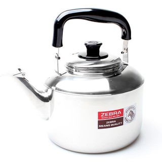 Ấm reo inox zebra dòng centurry 1 đáy 5,5 lít - 113517