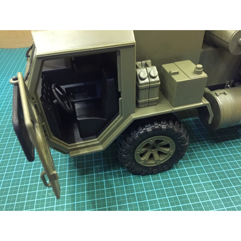 Mô Hình xe ô tô tải quân sự điều khiển từ xa Fayee FY004 FY004A US Military tỷ lệ 1:12 6WD