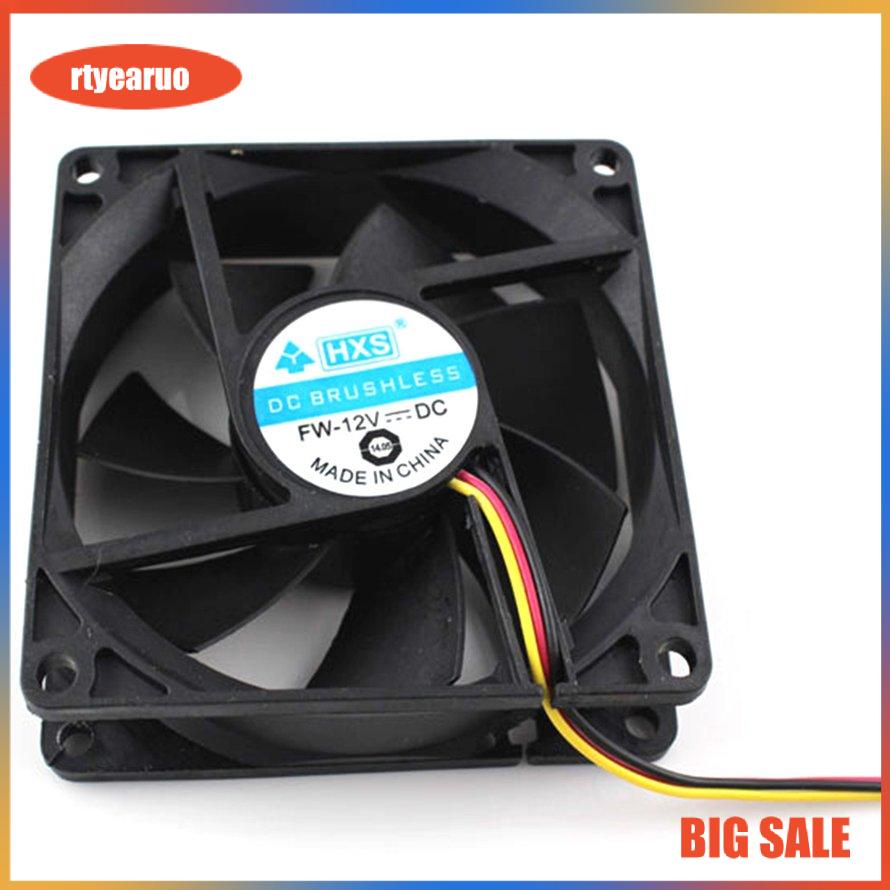 Quạt Tản Nhiệt Cho Cpu Máy Tính Dc12V 8cm