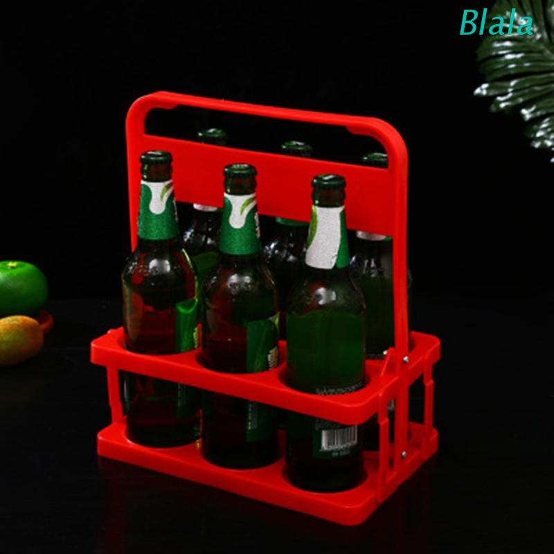 Set 6 Giá Đỡ Chai Bia Rượu Có Thể Gấp Gọn Tiện Lợi