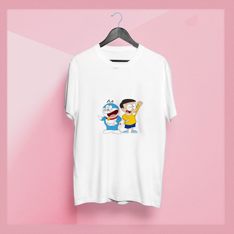 Áo Thun Phim Hoạt Hình Doraemon - Nobita ( Có Size Trẻ Em ) 1.5