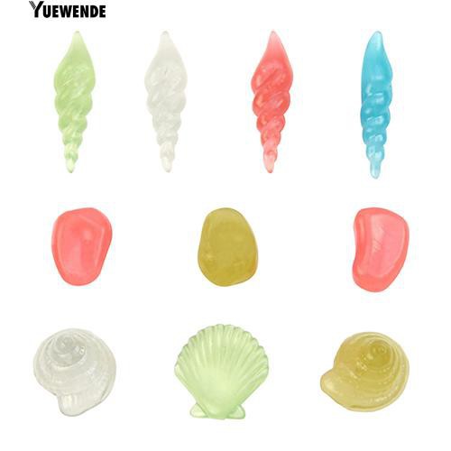 Bộ 10 hạt đá dạ quang trang trí sân vườn