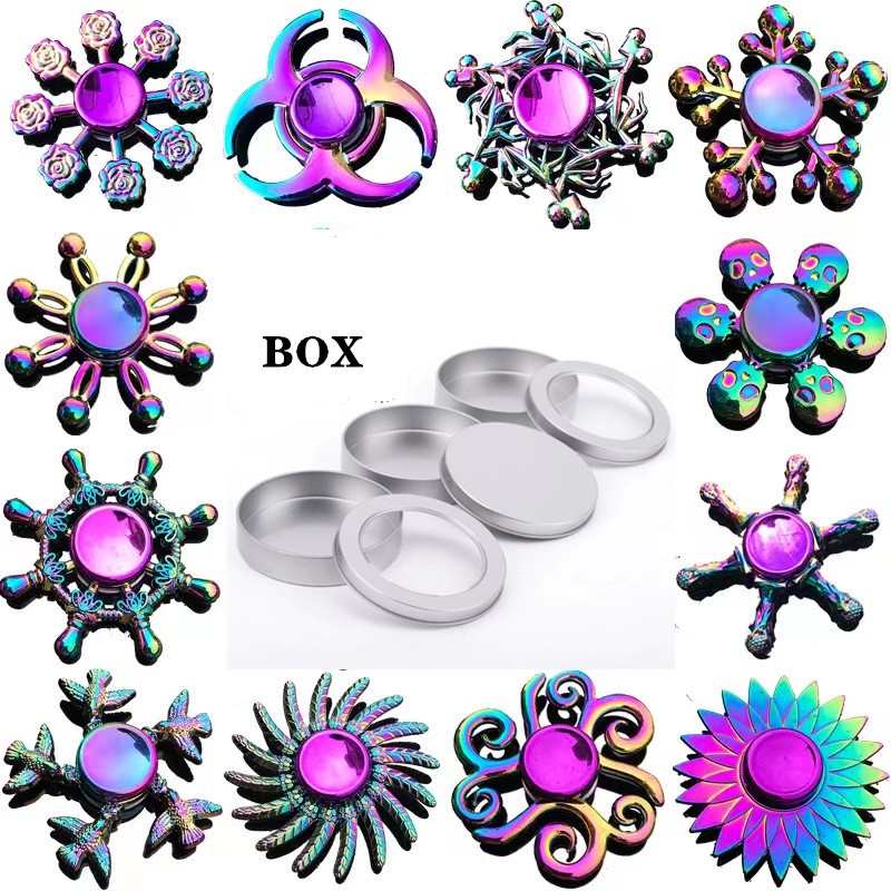 Con Quay Đồ Chơi Spinner BằNg HợP Kim KẽM, GiúP GiảM stress