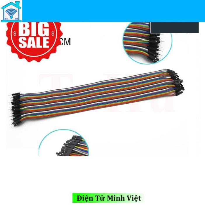 Bộ 40 Sợi Dây Cắm Breadboard 30Cm Giá Rẻ