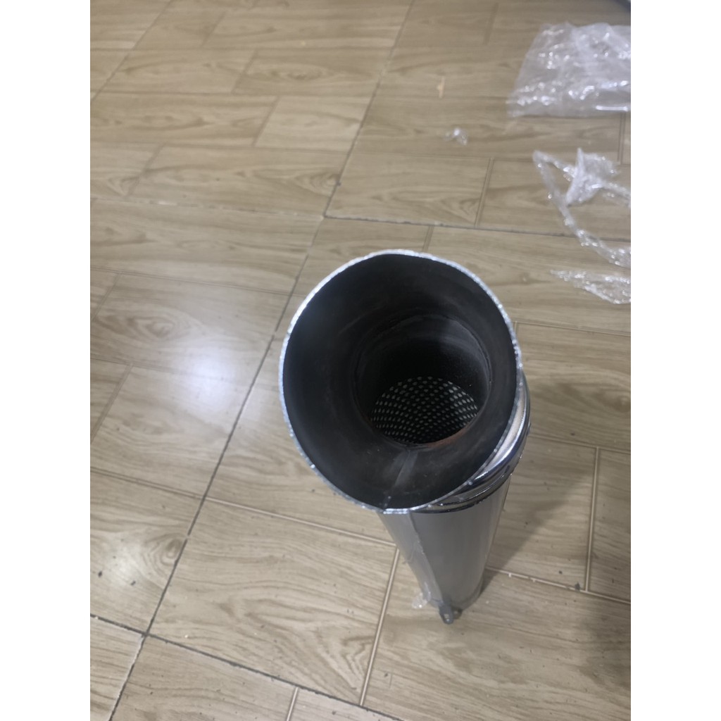 Pô OPBR đích lớn màu bạc