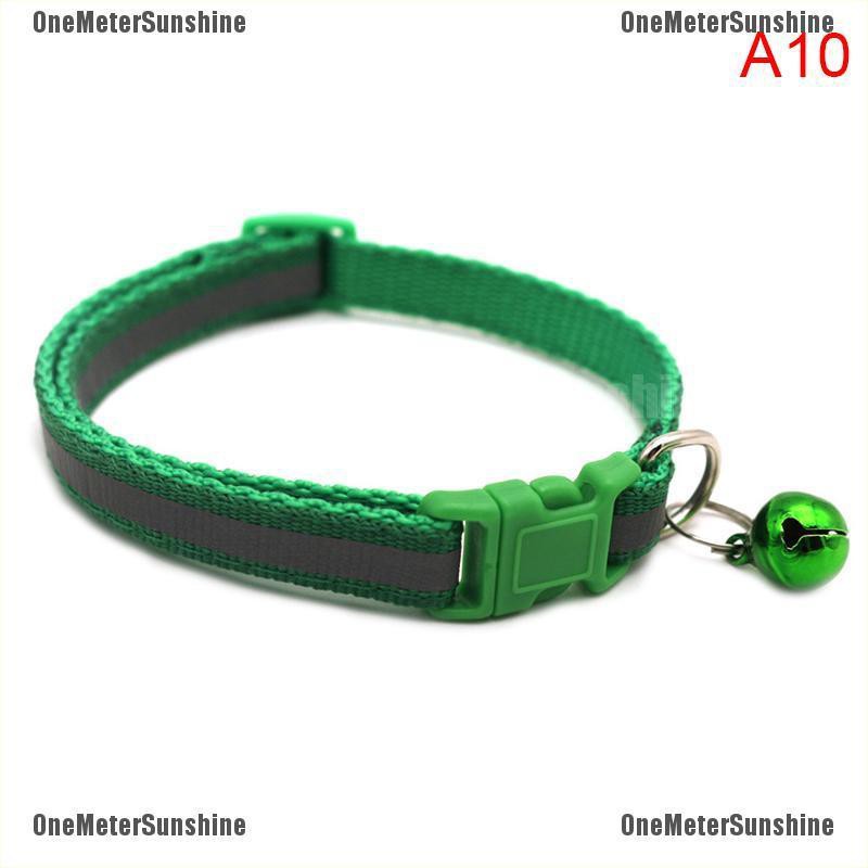 Vòng Cổ Nylon Phản Quang Cá Tính Cho Thú Cưng