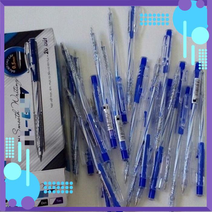 Bút Bi  027 Hộp 20 Bút ComBo 2 Hộp