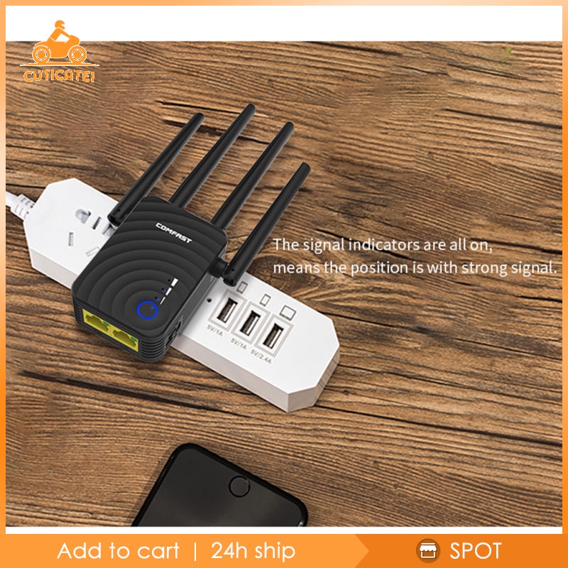 Thiết bị phát wifi băng tần kép 1200Mbps AC1200 2.4G&5G | BigBuy360 - bigbuy360.vn