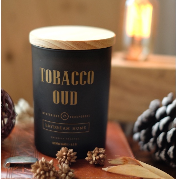 Nến thơm hương gỗ thảo mộc - Tobacco & Oud
