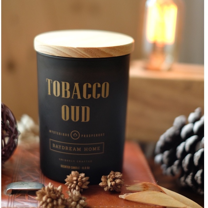 Nến thơm hương gỗ  thảo mộc - Tobacco & Oud