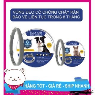 Vòng cổ chống ve rận thảo dược cho chó mèo