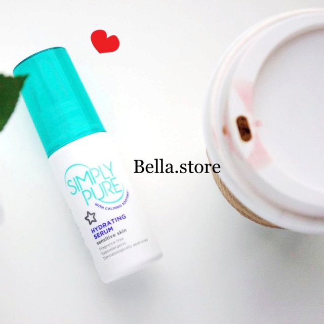 Lotion dưỡng ẩm cho da mụn nhạy cảm Simply Pure Hydrating Serum