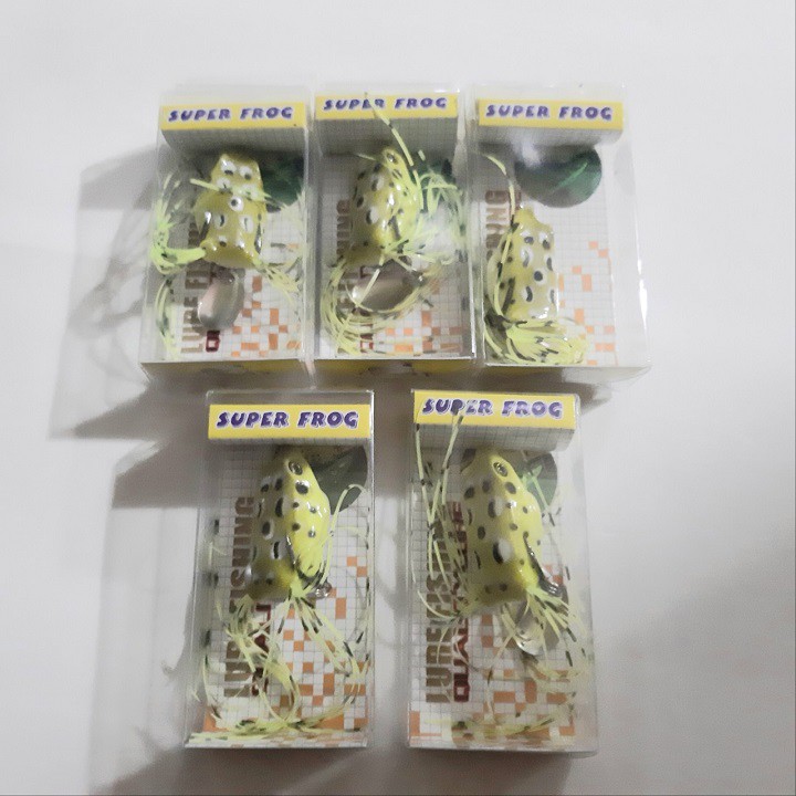 câu lure-mồi ếch hơi câu lure