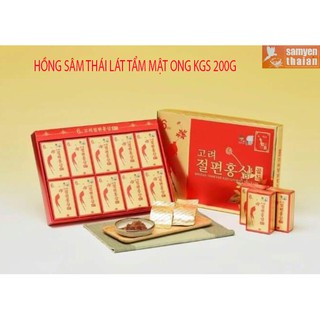 Hồng Sâm Lát Tẩm Mật Ong KGS Hàn Quốc 200gr