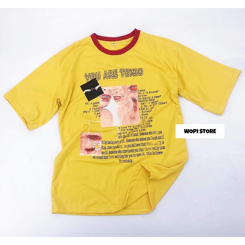 Áo thun you are toxic tay lỡ | BigBuy360 - bigbuy360.vn