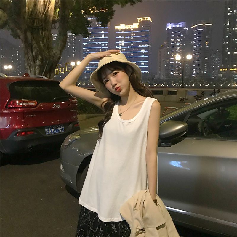 Áo ba lỗ COZOKC thể thao dáng rộng thời trang quyến rũ