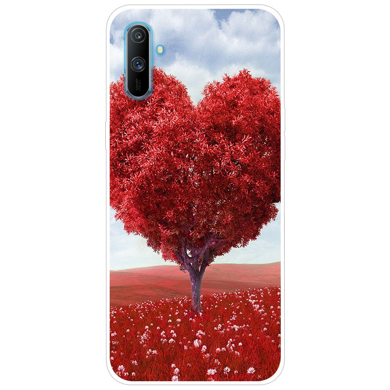 Ốp điện thoại TPU silicone thời trang cho Realme C3i