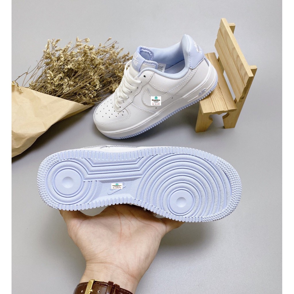 Giày AF1 [Chuẩn 1.1] trắng xanh,  đế cao 3cm , size 36-44 cả nam và nữ full box.Hunger.Store hn | BigBuy360 - bigbuy360.vn