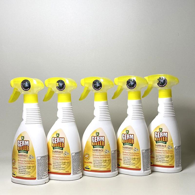 Chai Nước xịt bề mặt diệt khuẩn Germ Killer Suface 500ml Nhập khẩu Singapore