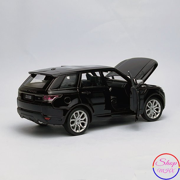 Xe mô hình sắt Range Rover Sport TẶNG KÈM BIỂN SỐ tỉ lệ 1:24 hãng Welly