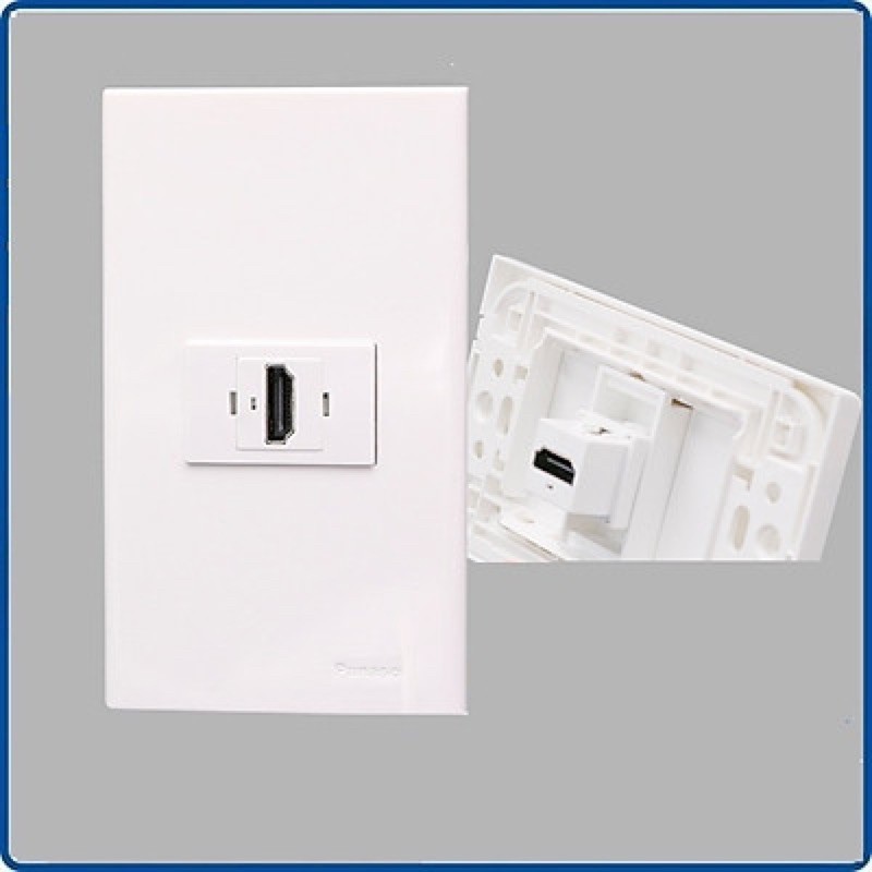 Bộ WallPlate 1 cổng âm tường HDMI